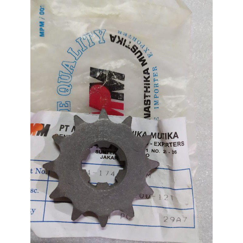 Gir Ger Gear Depan Yamaha RX100 12T