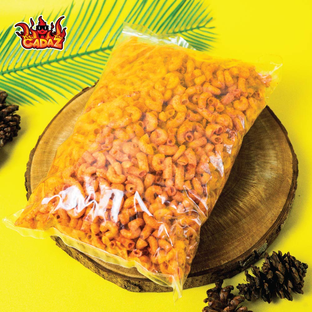 1KG MAKARONI PIPA PEDAS DAUN JERUK / BALADO / KEJU / CIKRUH HARGA RESELLER PEDES CEMILAN KILOAN MURA