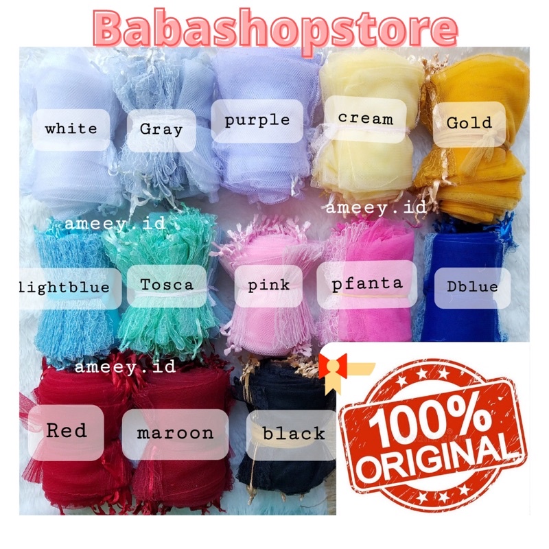 20x25 | 20x35 cm pouch kantong til kemasan souvenir