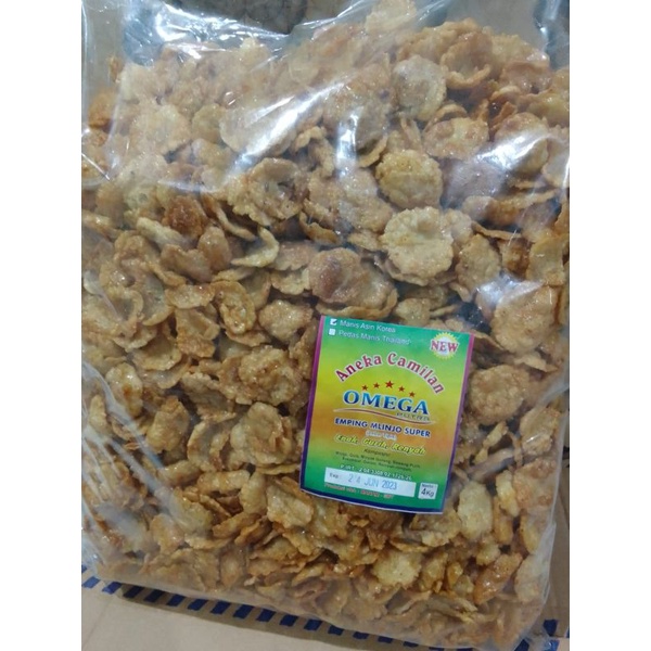 

Emping belinjo/mlinjo manis asin 1kg