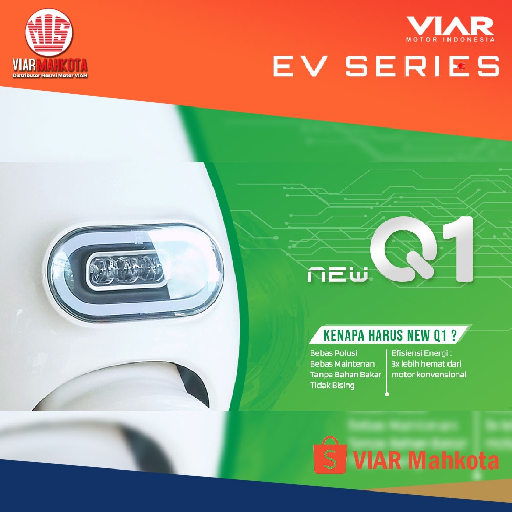 NEW Q1 Motor Listrik by VIAR