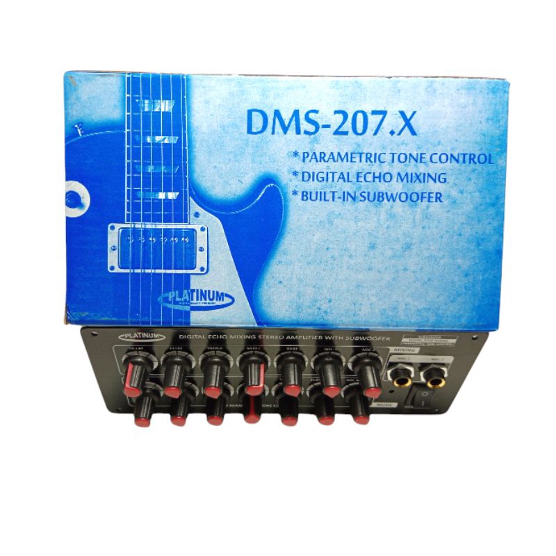 TONE CONTROL DMS 207X PARAMETRIC TONE CONTROL KIT DIGITAL ECHO MIXING DMS 207X TONE CONTROL ACTIVE D