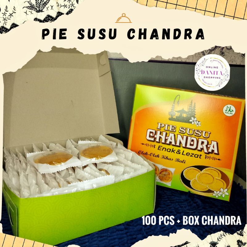 [DANITA] PIE SUSU CHANDRA 100PCS / 2BOX