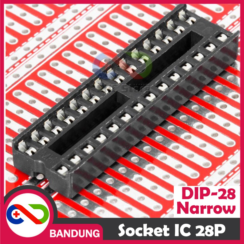 SOCKET SOKET IC DIP-28 DIP28 28P 28 NARROW