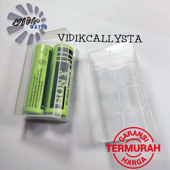 BOX Tempat Wadah Penyimpanan Battery MODEL 18650