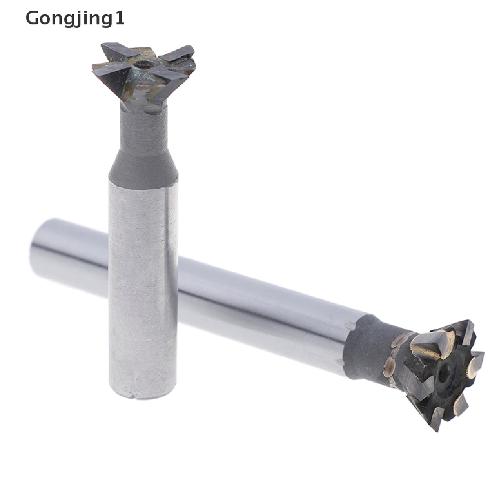 Gongjing1 20mm 3 / 4 &quot;X60&quot;° / 45° Mata Bor dovetail HSS Kecepatan Tinggi