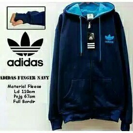 Sweater Hoodie Adidas Finger Navy