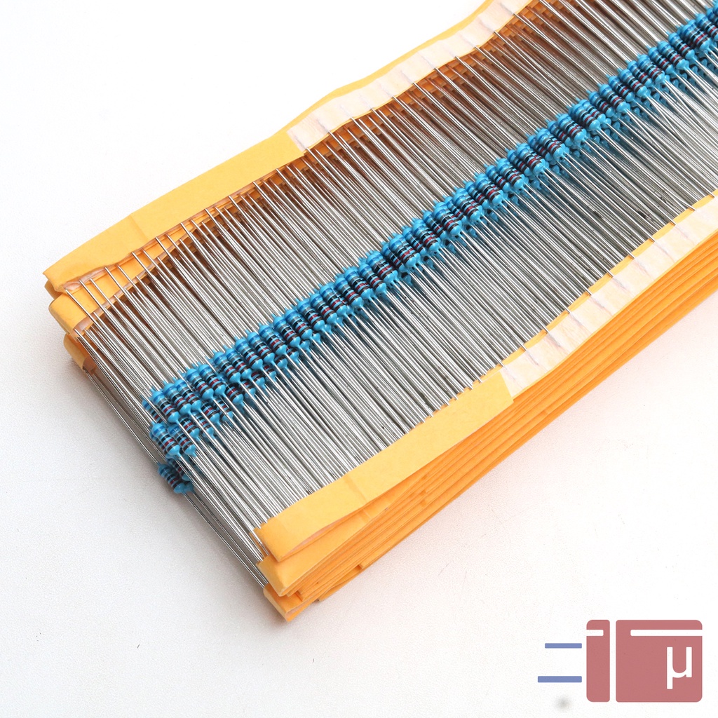 x10 Resistor 68K 1/4W Metal Film 1% Taiwan Kaki Tembaga