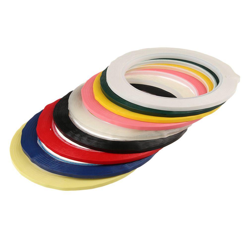 Top 1pcs Tape Posisi Desktop Perekat Multicolor Perlengkapan Kantor Isolasi Tahan Air Ada Jejak Papan Tulis Garis Peringatan