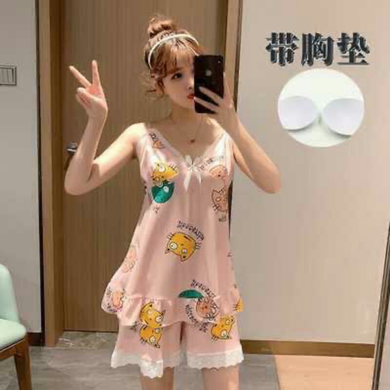 Baju tidur seksi dgn cup bra