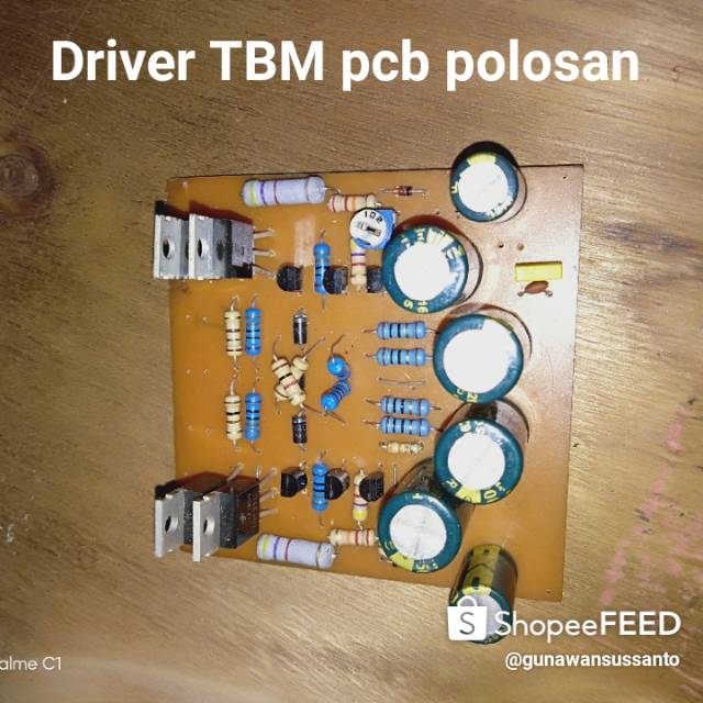 Driver TBM Polosan/rakitan versi mini