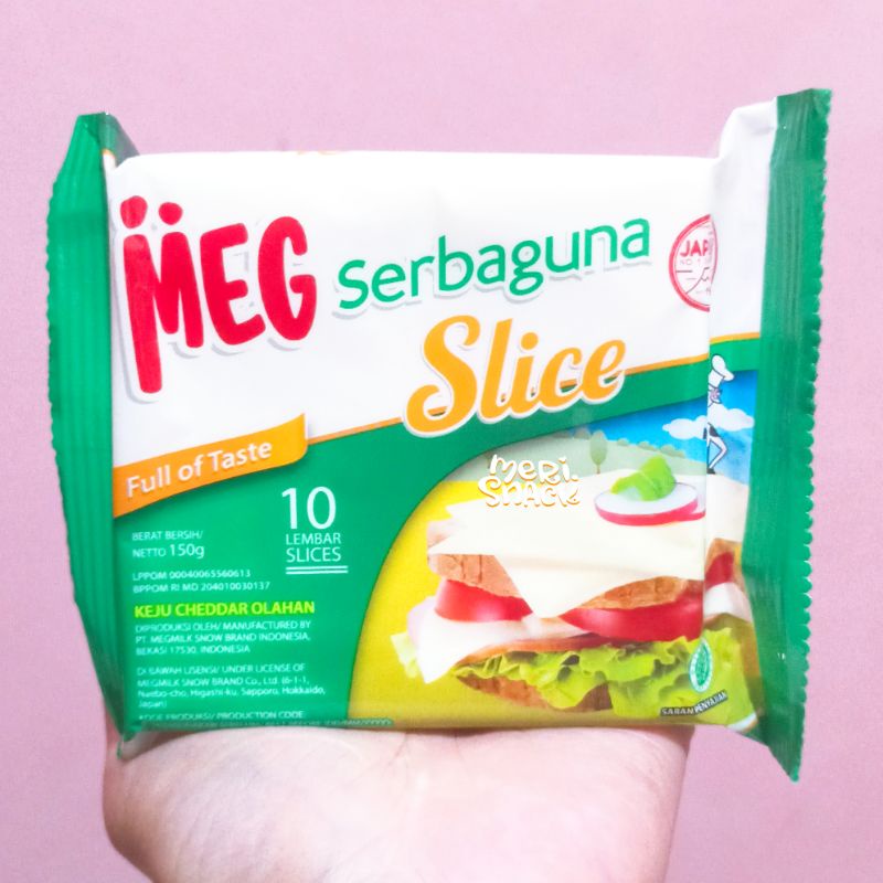 

Meg Keju Serbaguna Slice Isi 10 Lembar