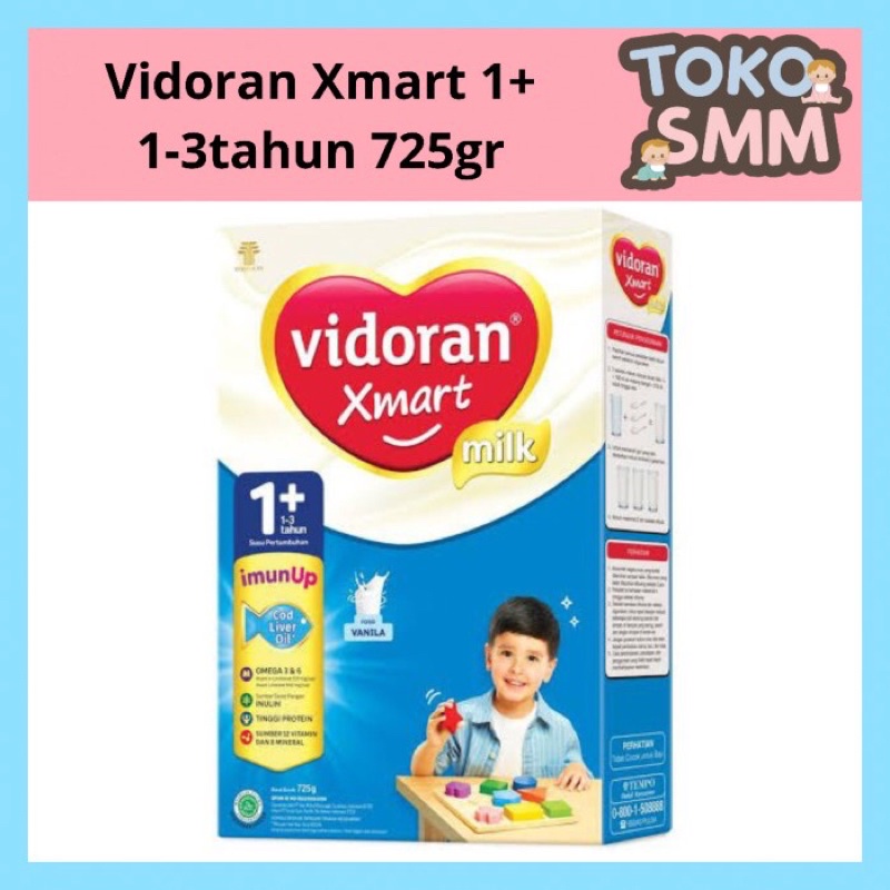 

Vidoran Xmart 1+ susu formula 1-3tahun madu vanilla - SMM MART