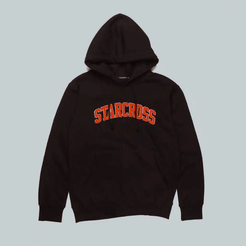 Starcross Pullover Hoodie Unisex-Black