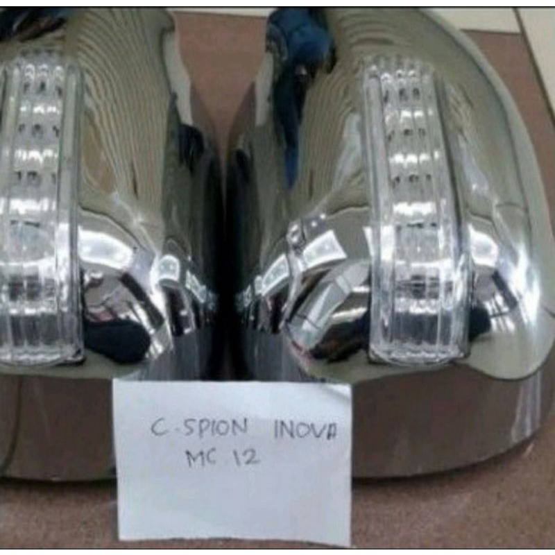 Cover Spion Innova Lama 2005-2010 Chrome Lampu