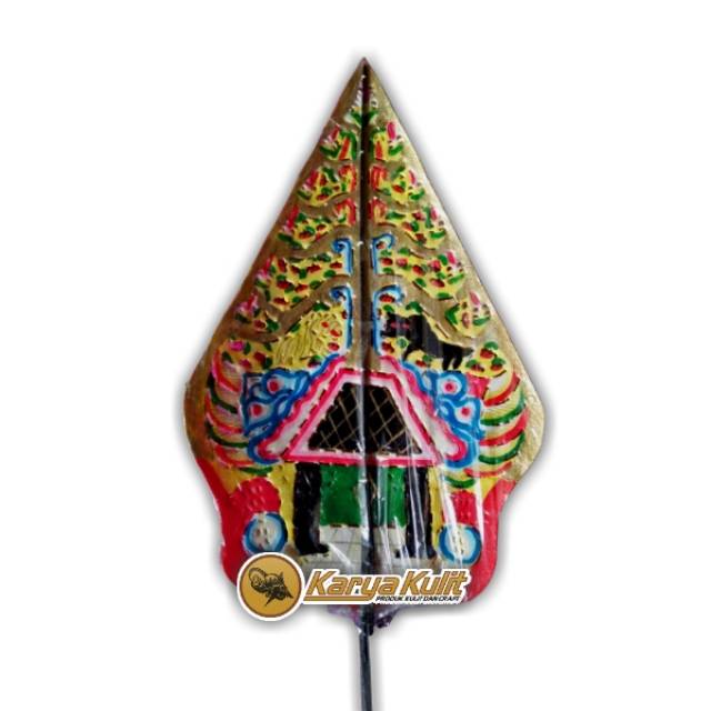 wayang kulit gunungan mini 30cm