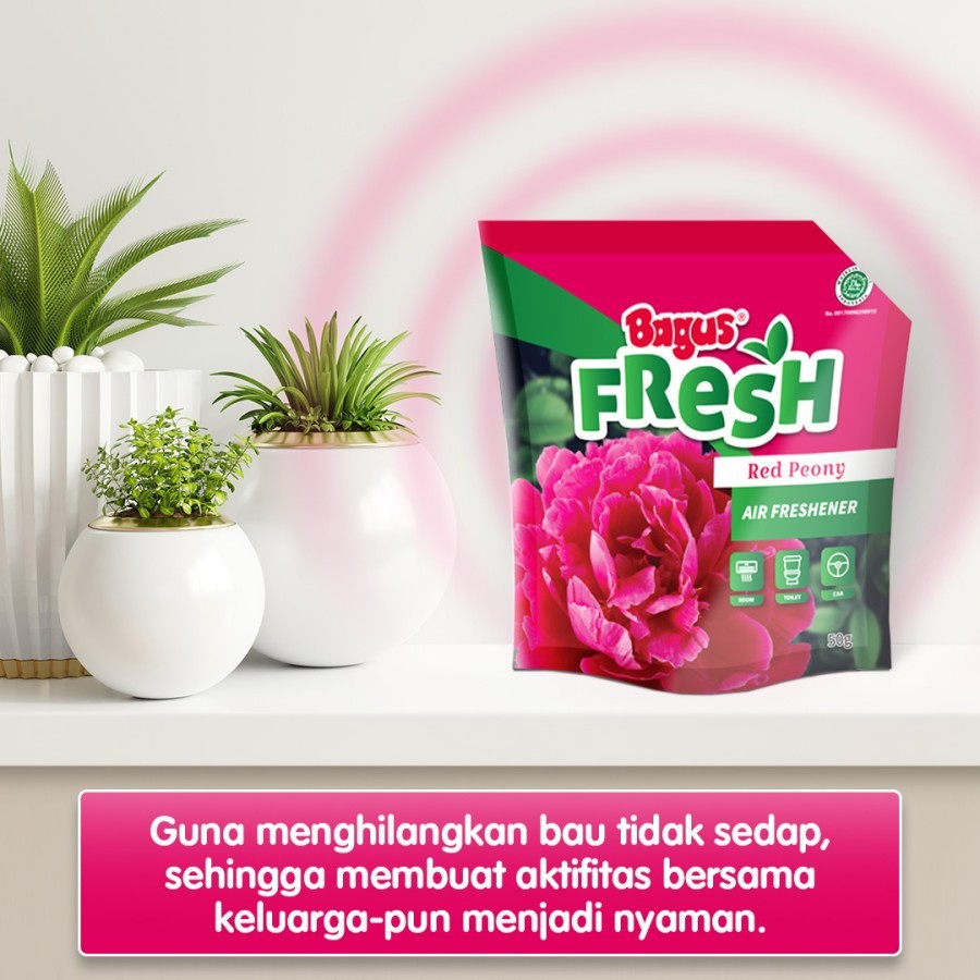 PENGHARUM RUANGAN / BAGUS FRESH POUCH RED W-21520