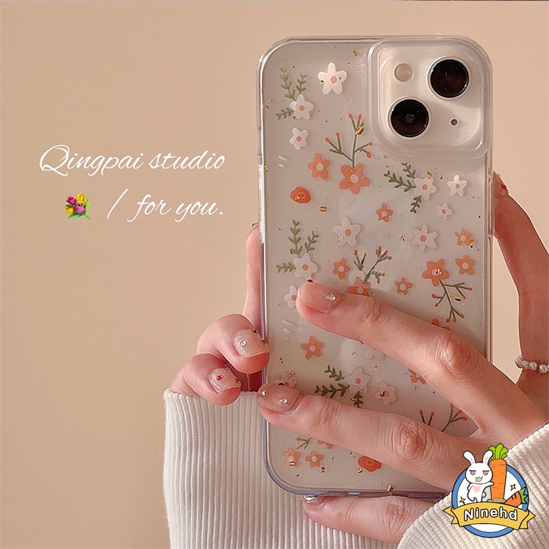 Soft Case Silikon Motif Bunga Untuk OPPO A17 A17K A77 A77s A57 A16k A16 A16s A15 A15s A78 A54 A74 A94 A93 A95 A76 A96 A3s A5s A5 A9 A92 A52 Reno 7 6 5 Pro Reno 8Z 7Z 6Z 5Z 5F 4F A53 A33 A31 A12 F11 F9 Pro High Quality Lovely Small Floral Clear Phone Case