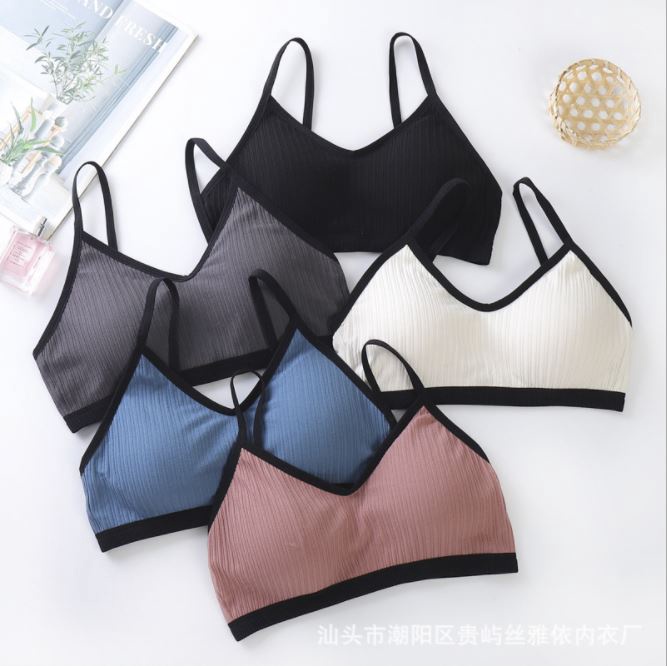 BV.ID BR490 BRA WANITA TANPA KAWAT SPORT BRA OLAHRAGA BH PUSH UP PAKAIAN DALAM WANITA IMPORT