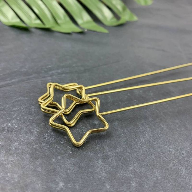 

Stik buket warna gold