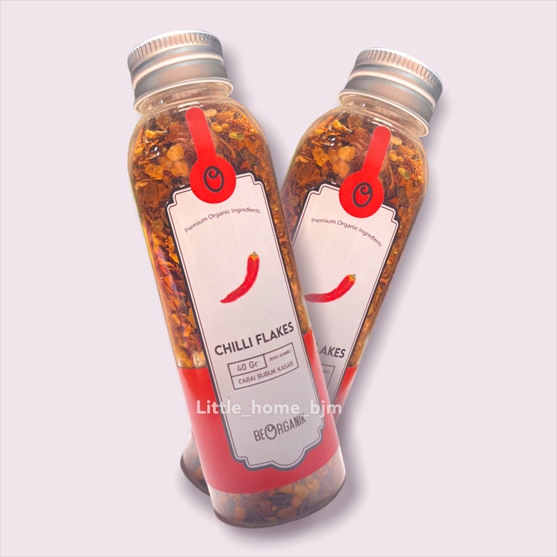 

Cabai Kering Kasar Chilli Flakes Cabe 40gr