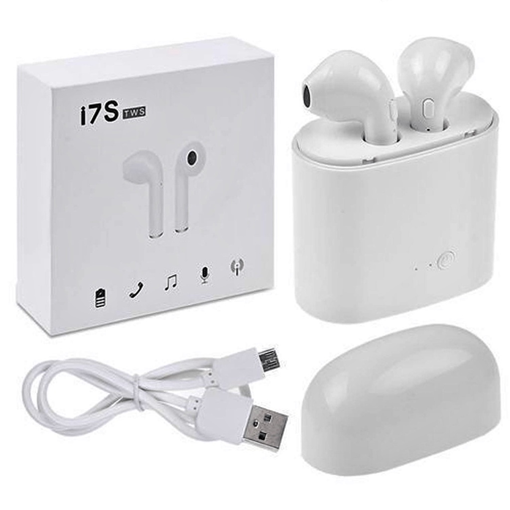 Headset Bluetooth TWS i12 Wireless Handsfree i7s Earphone