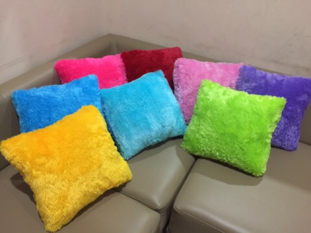 Bizzarpillow Bantal Sofa Bulu Rasfur 40x40 BZ214