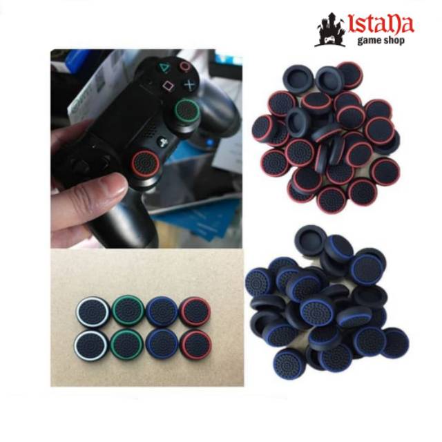 Karet Silicon Cap Analog Thumb Grip PS3 PS4 XBOX One (1 PCS)