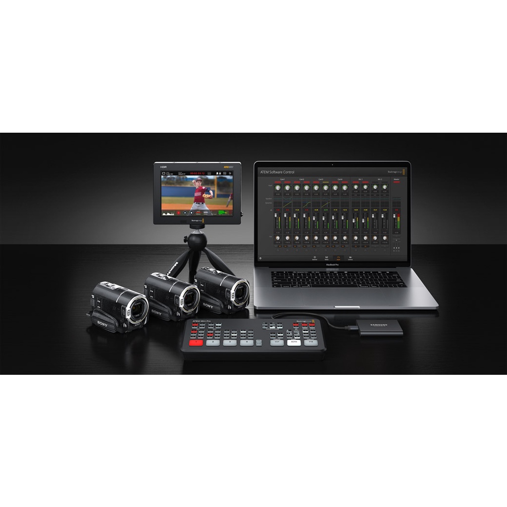 Blackmagic Design ATEM Mini Connector Cable Live Stream Switcher