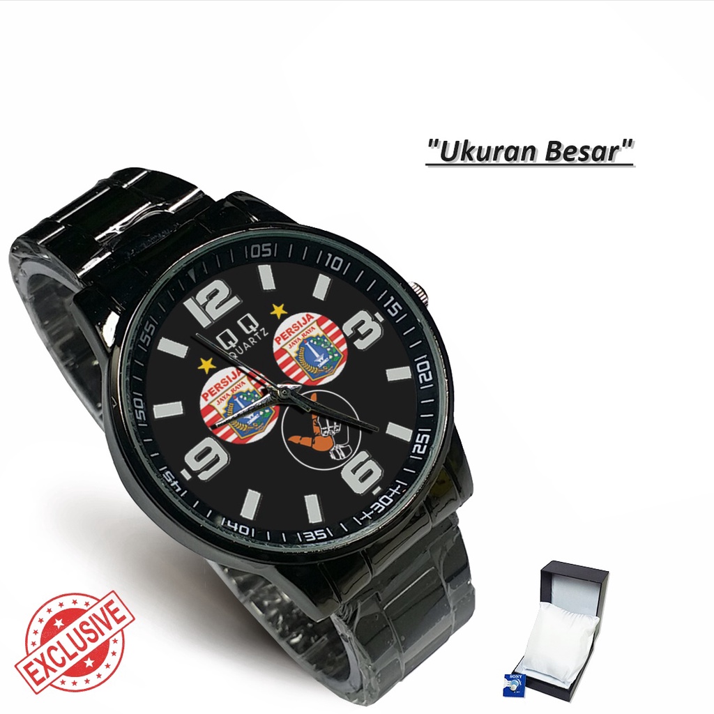 Jam Tangan Rantai Couple PERSIJA - 1 (Keren)