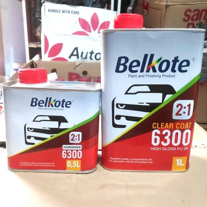 clear belkote 6300 / Pernis Belkote pu 2k Termurah
