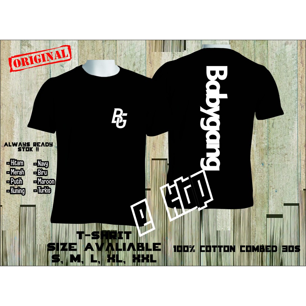 KAOS BABY GANG KEREN