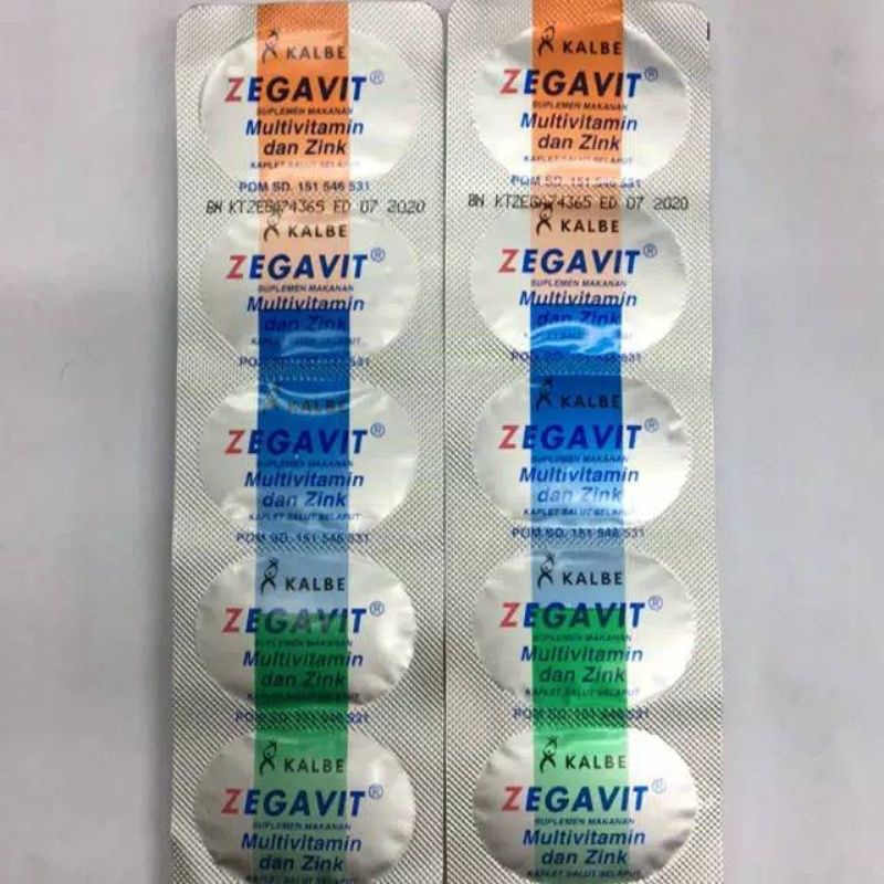 ZEGAVIT MULTIVITAMIN DAN ZINK