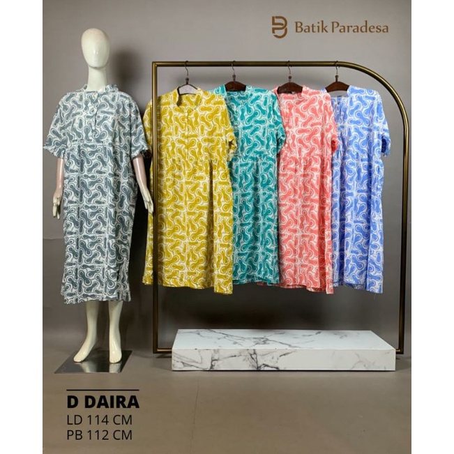 Daster Batik Pekalongan Daster Busui Daster Daira All Size Batik Paradesa by Batik Huza