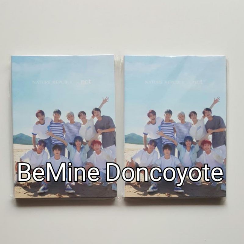 NCT OFFICIAL NATURE REPUBLIC POSTCARD JAEHYUN DOYOUNG TAEYONG MARK HAECHAN TAEIL YUTA JOHNNY JUNGWOO