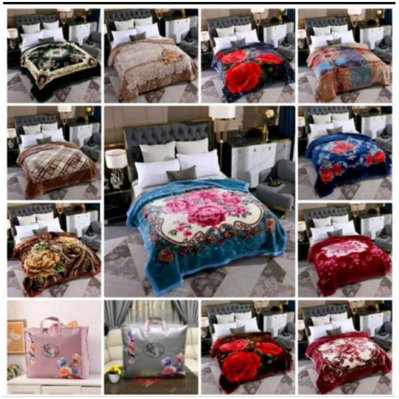 SELIMUT BEST QUALITY UK-200x230, TEBAL DAN EXTRA  LEMBUT DI KELAS'Y-Seri warna