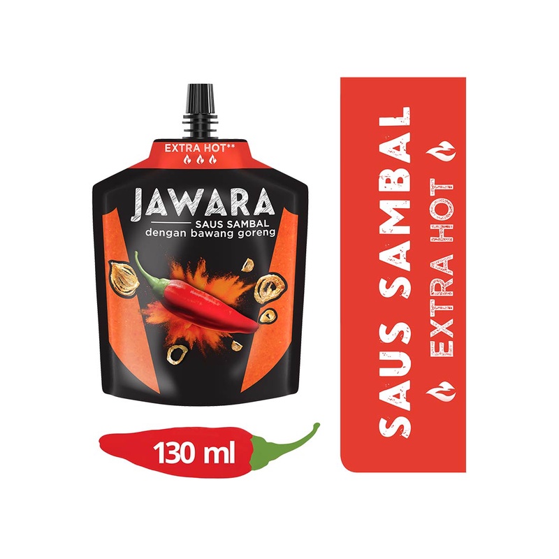 

Jawara Saus Sambal Extra Hot 130Ml - Alhanan/04