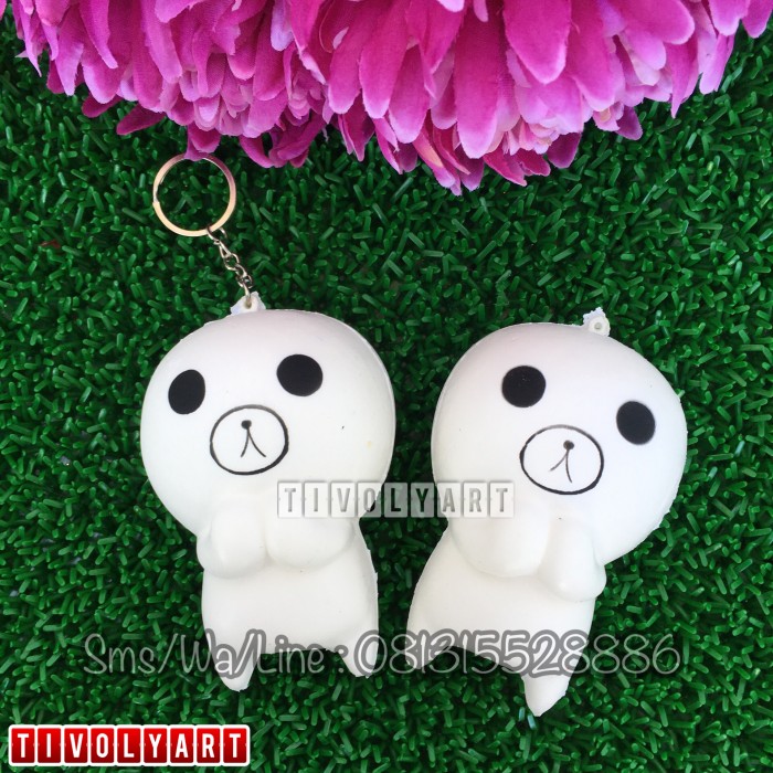 Squishy Bread Doll White Sugar Termurah