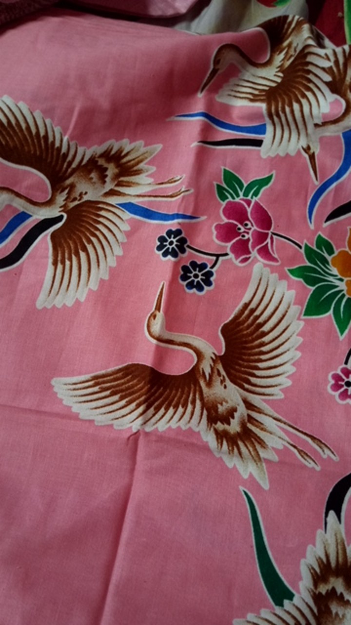 Set Batik Bangau Cotton Stretch Xl Dan Xxl