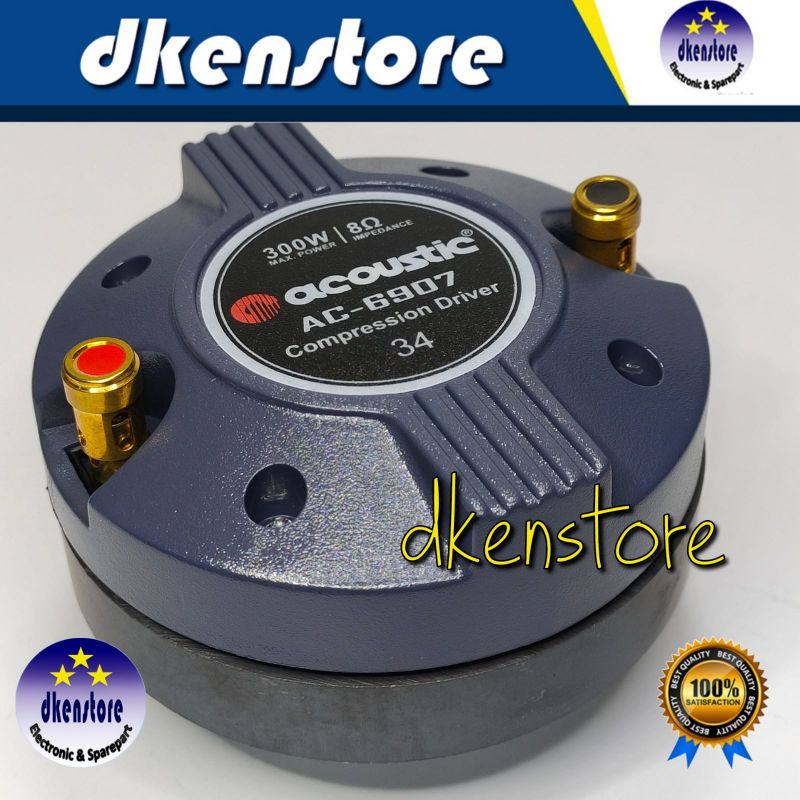 Driver Tweeter Acoustic 34 Compression twiter Ac6907 Ori