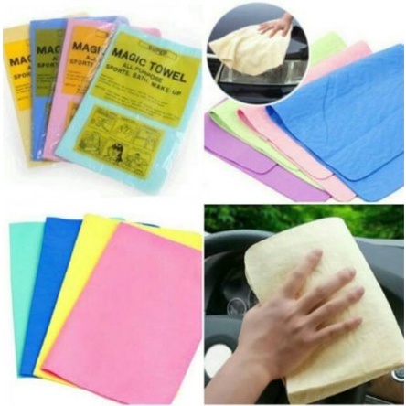 Kanebo MAGIC TOWEL 20x30 Kain Lap Kanebo Serat Chamois Sintetis High Quality