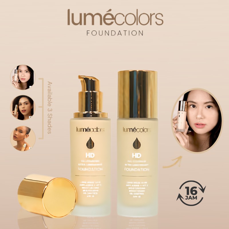 Alas Bedak Faundation Foundation Fondation Bukan Wardah Padat Waterproof Anti Air Matte Tahan Lama