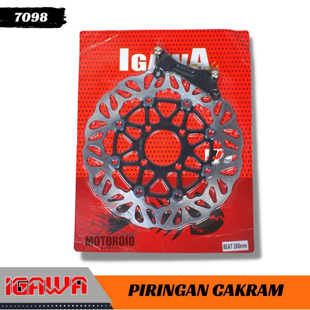 Piringan Cakram Model PSM KTC Piringan  Cakram Depan Plus Breket  Lebar Uk 300mm &amp; 260mm Piringan Cakram Vario Disc