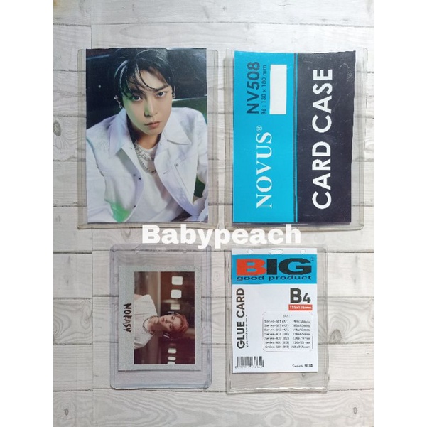 TOPLOADER POSTCARD / CARD CASE B6 & B4