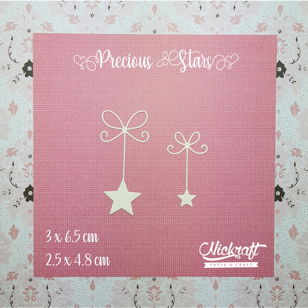 

PRECIOUS STAR - Bahan Hiasan Scrapbook Bintang