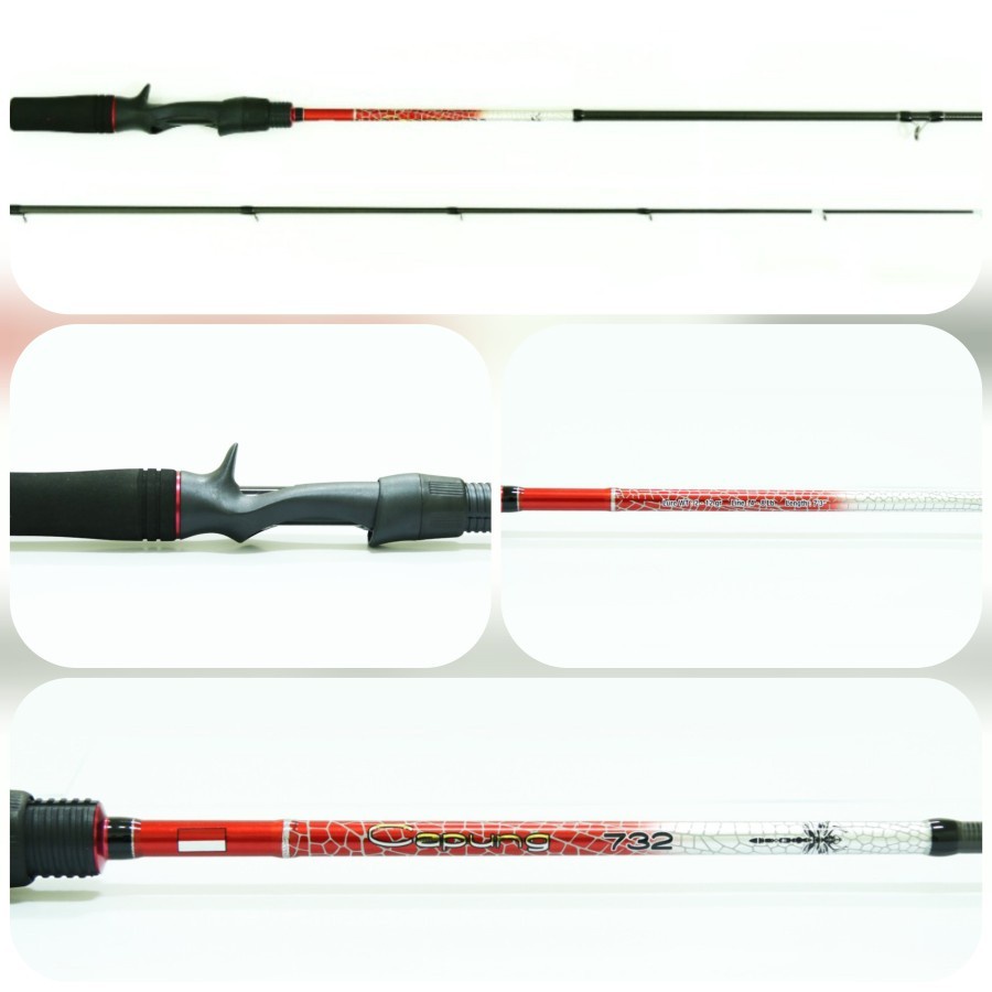 Joran Pancing RELIX NUSANTARA Capung 732 220cm BC Bait Casting Cast Kesting Kasting Kast Kest OH Ove
