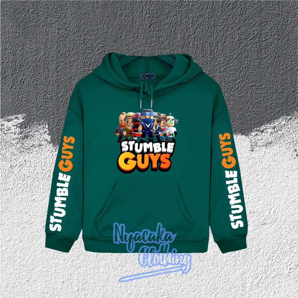 JAKET HOODIE ANAK GAME STUMBLE GUYS TERBARU