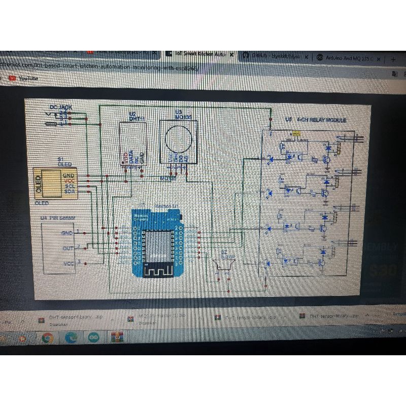 iot monitoring kitchen and control