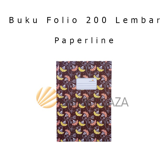 

Buku Tulis Folio Paperline 200 Lembar - Hardcover Hard Cover Writing Book F4