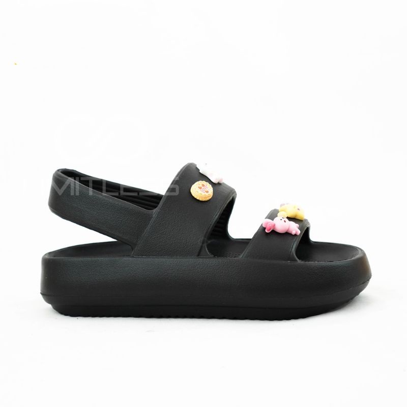 Lalisa Sandal Gunung Sandal Wanita Tali 3D Sepatu Sandal Wanita Tebal